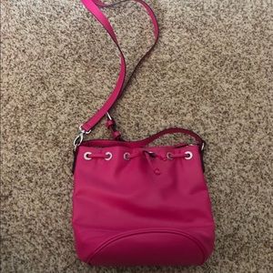 Vera Bradley Faux Leather Bucket Purse